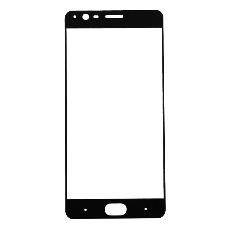 適用於一加 三代 0.26mm厚度 9H表面硬度 絲印全屏覆蓋彩色鋼化玻璃保護膜