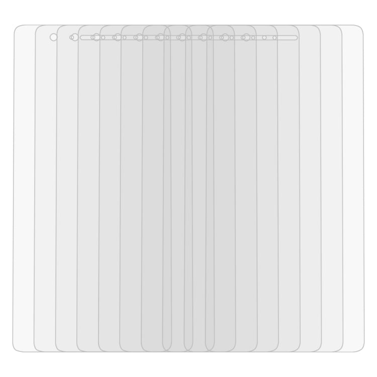 10個裝 適用於華為P9 Lite / G9 青春版 0.26mm厚度 9H表面硬度 2.5D弧邊 鋼化玻璃保護膜