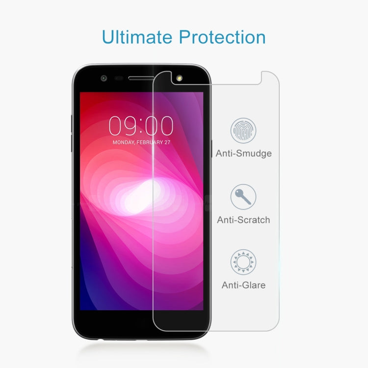 適用於LG X Power2 0.26mm厚度 9H表面硬度  非全屏鋼化玻璃保護膜