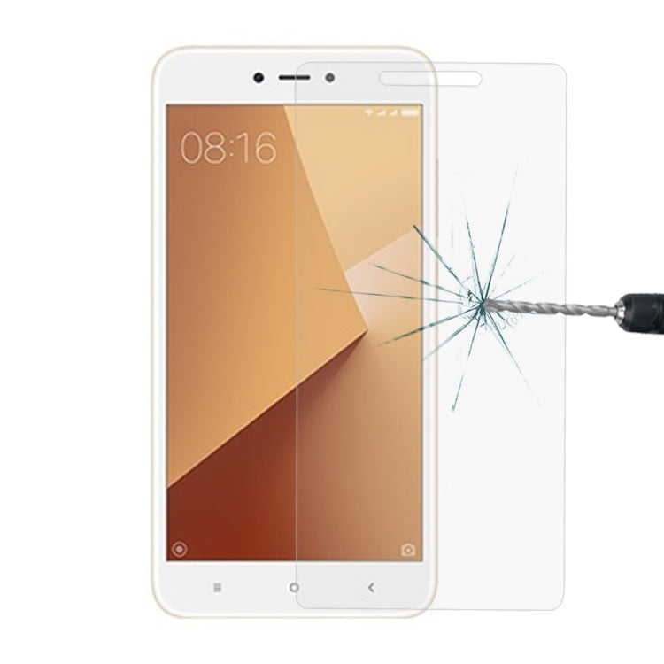 適用於小米 紅米Note 5A 0.26mm厚度 9H表面硬度 2.5D弧邊 非全屏鋼化玻璃保護膜