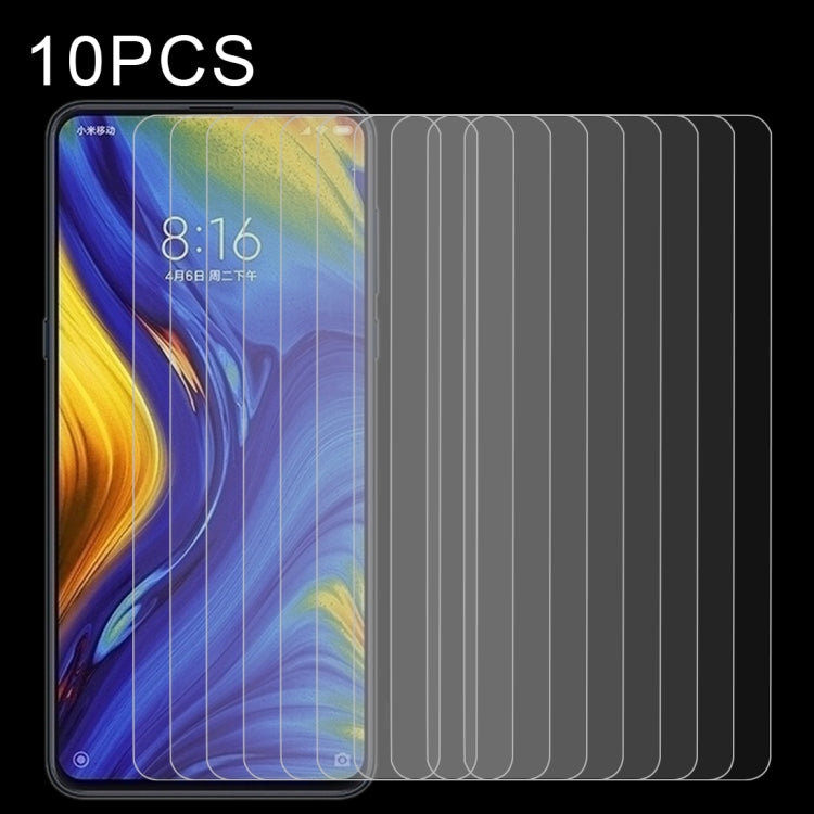 10個裝 適用於小米 Mi Mix 3 / Mi Mix 3 5G  0.26mm 9H 2.5D弧邊鋼化玻璃保護膜