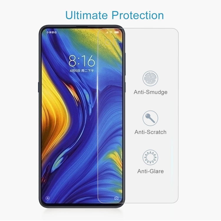 100個裝 適用於小米 Mi Mix / Mi Mix 3 5G 3 0.26mm 9H 2.5D弧邊鋼化玻璃保護膜