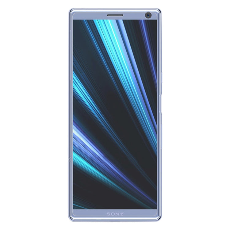 10個裝 適用於索尼 Xperia XA3 0.26mm 9H 2.5D弧邊鋼化玻璃保護膜