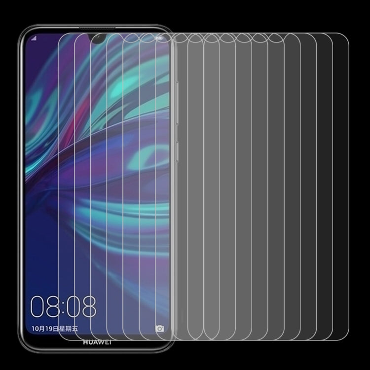 10個裝 適用於華為 暢享9 0.26mm 9H 2.5D弧邊鋼化玻璃保護膜