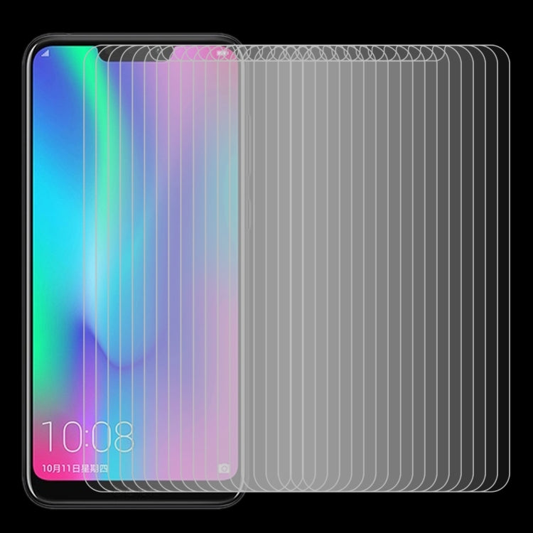100個裝 適用於華為 榮耀 8C 0.26mm 9H 2.5D弧邊鋼化玻璃保護膜