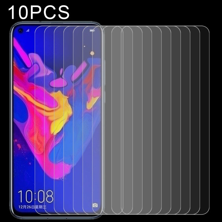 10個裝 適用於華為 榮耀 View 20 0.26mm 9H 2.5D弧邊鋼化玻璃保護膜