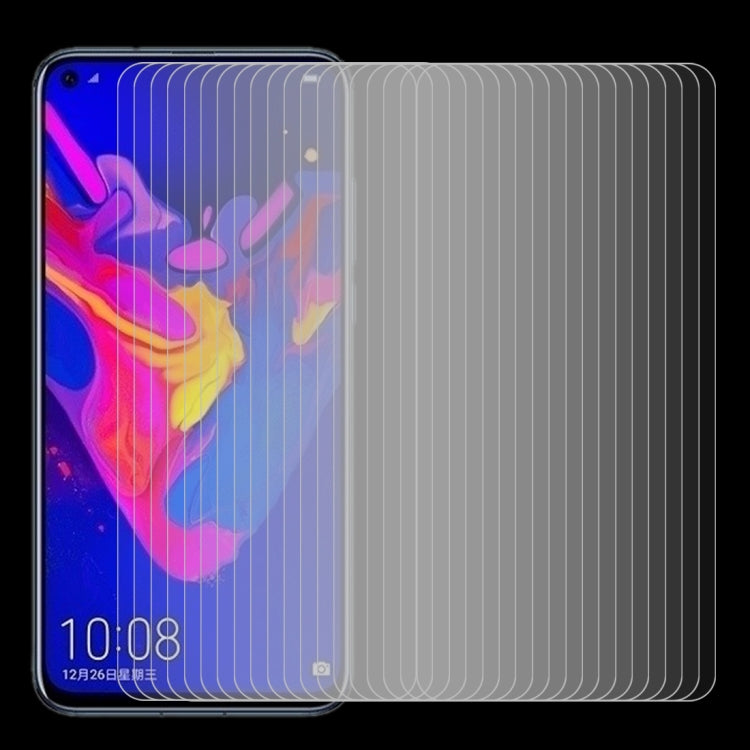 100個裝 適用於華為 榮耀 View 20 0.26mm 9H 2.5D弧邊鋼化玻璃保護膜