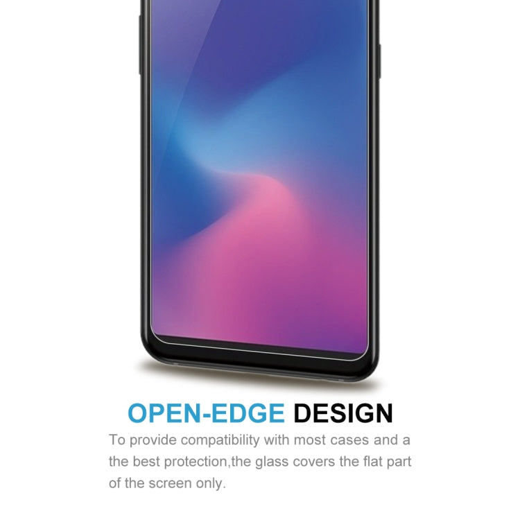 100個裝 適用於三星 Galaxy A6s 0.26mm 9H 2.5D弧邊鋼化玻璃保護膜