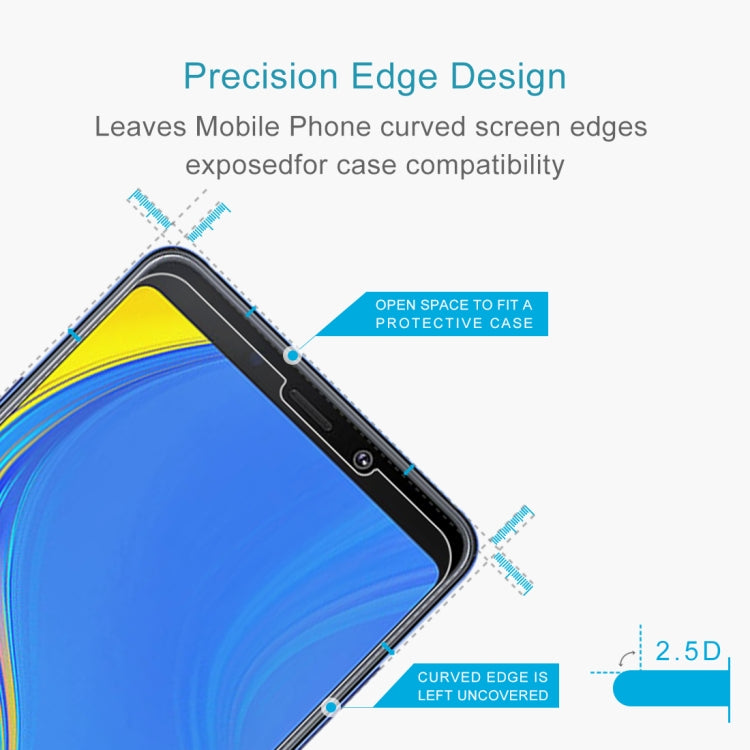 100個裝 適用於三星 Galaxy A9  / A9s 0.26mm 9H 2.5D弧邊鋼化玻璃保護膜