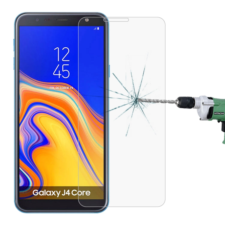 適用於三星 Galaxy J4 Core 0.26mm 9H 2.5D弧邊鋼化玻璃保護膜