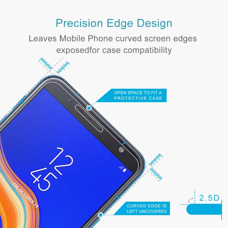 10個裝 適用於三星 Galaxy J4 Core 0.26mm 9H 2.5D弧邊鋼化玻璃保護膜