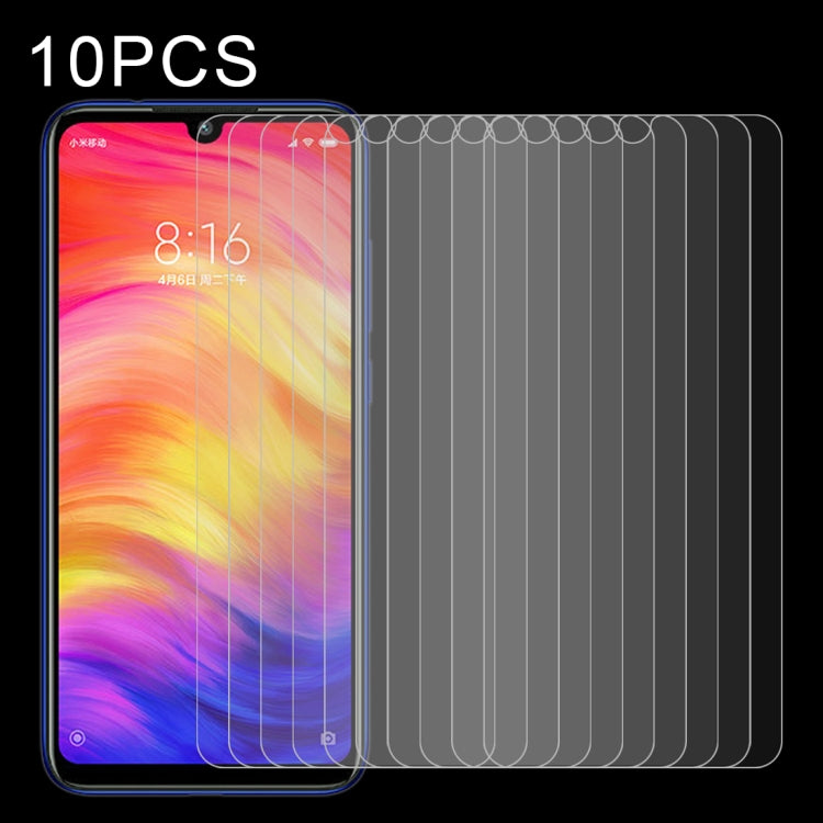 10個裝 適用於小米 紅米 Note 7  0.26mm 9H 2.5D弧邊鋼化玻璃膜