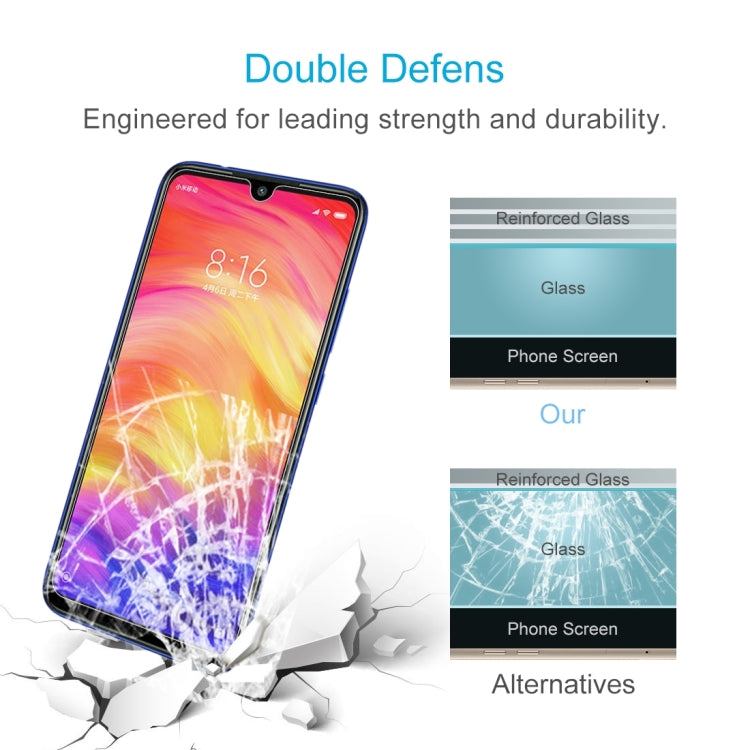 適用於小米 紅米 Note 7 9H 2.5D弧邊鋼化玻璃膜
