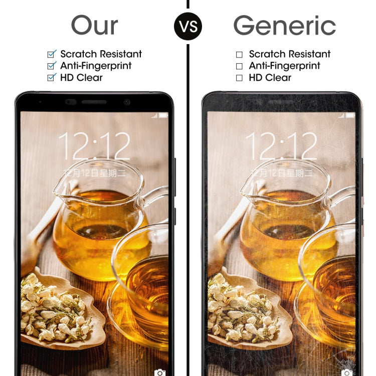 適用於華為Mate 10 9H硬度2.5D弧邊高清防爆鋼化玻璃膜