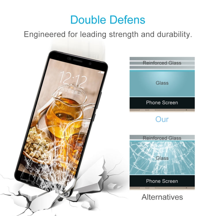 適用於華為Mate 10 9H硬度2.5D弧邊高清防爆鋼化玻璃膜