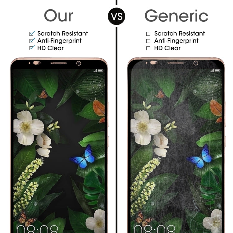 適用於華為Mate 10 Pro 9H硬度2.5D弧邊高清防爆鋼化玻璃膜