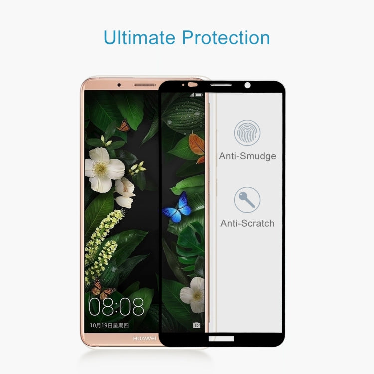 適用於華為Mate 10 Pro 9H硬度2.5D弧邊高清防爆鋼化玻璃膜