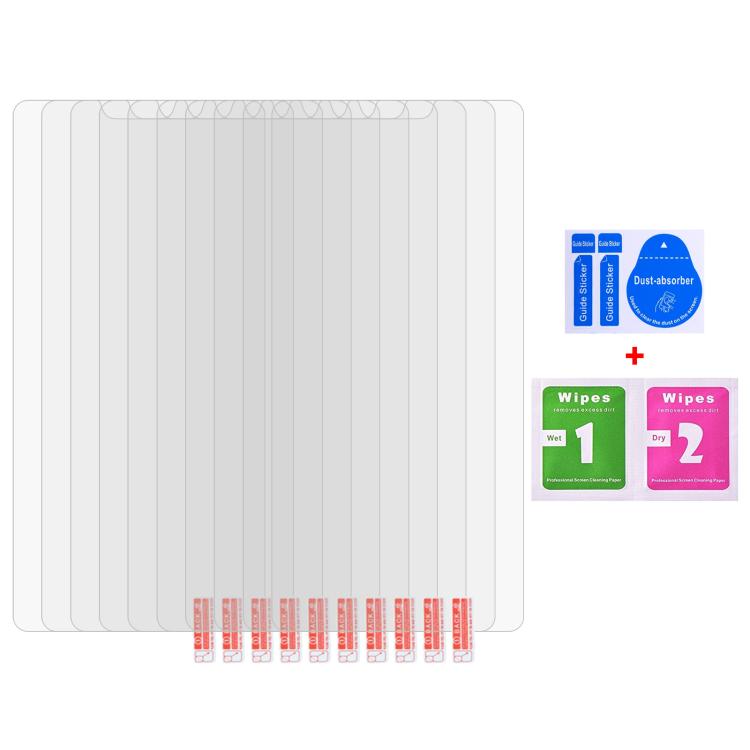 10片裝 適用於OnePlus 6 0.26mm厚度 9H 2.5D弧邊鋼化玻璃保護膜