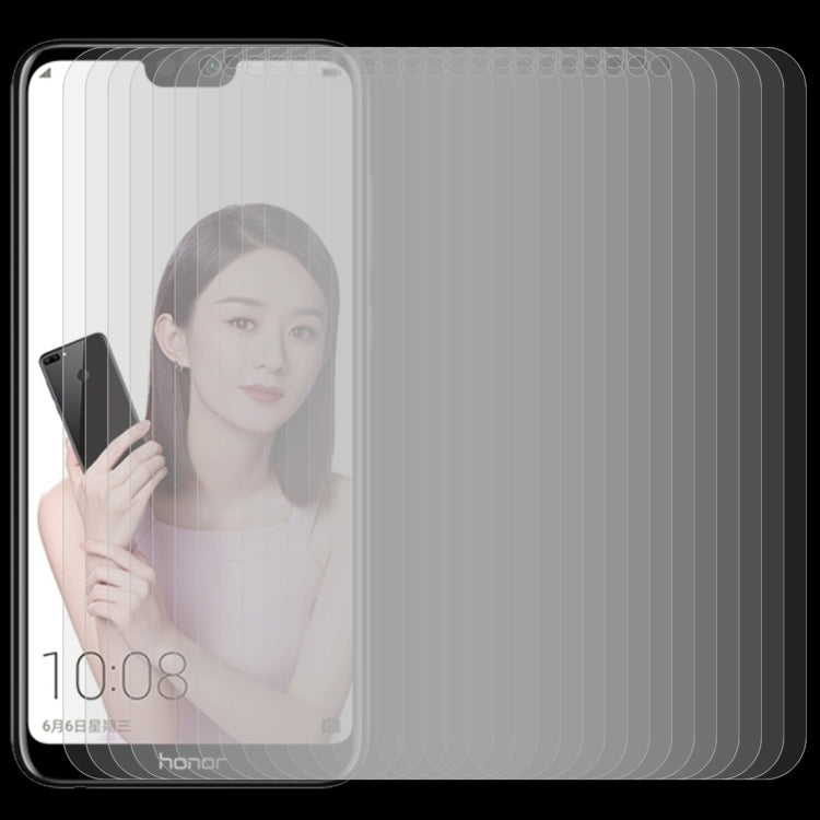 50 PCS 適用於華為 榮耀9i 0.26mm厚度 9H 2.5D弧邊鋼化玻璃膜