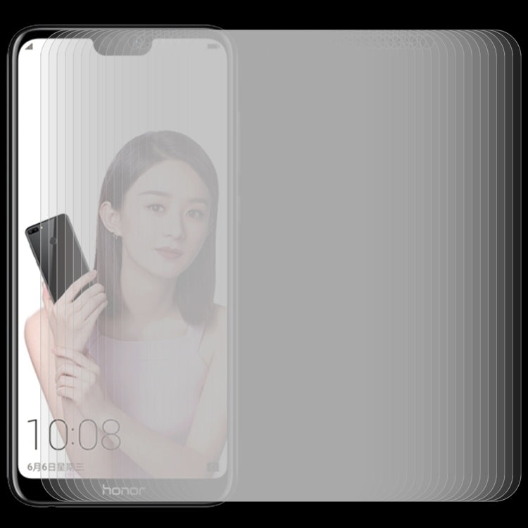100 PCS 適用於華為 榮耀9i 0.26mm厚度 9H 2.5D弧邊鋼化玻璃膜