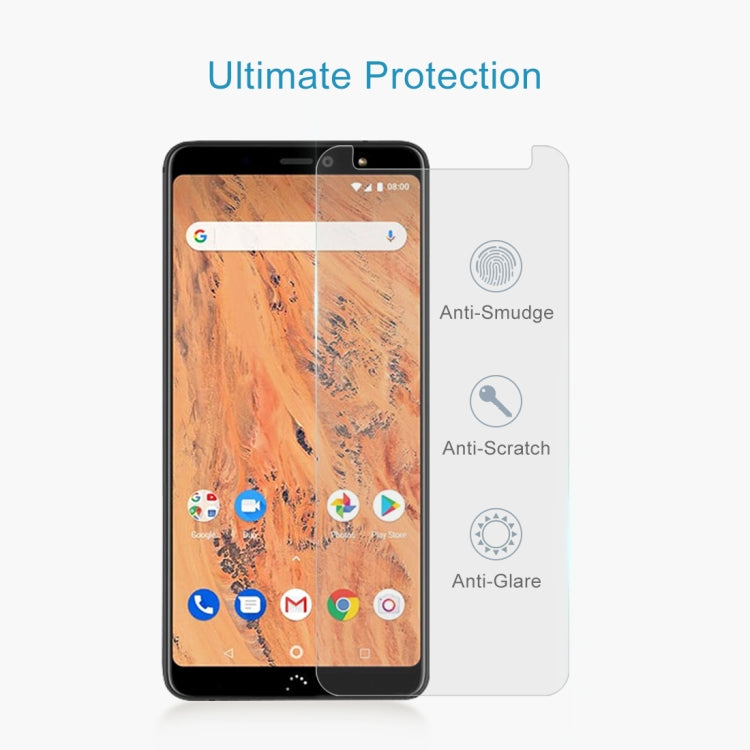 BQ Aquaris X2 / Aquaris X2 Pro 0.26mm厚度 9H 2.5D弧邊鋼化玻璃膜