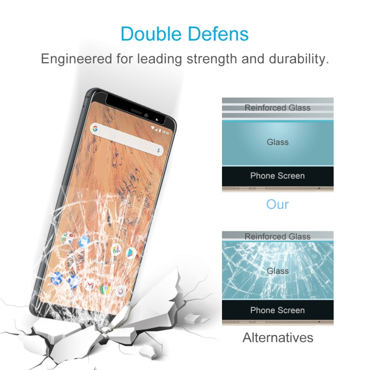 BQ Aquaris X2 / Aquaris X2 Pro 0.26mm厚度 9H 2.5D弧邊鋼化玻璃膜