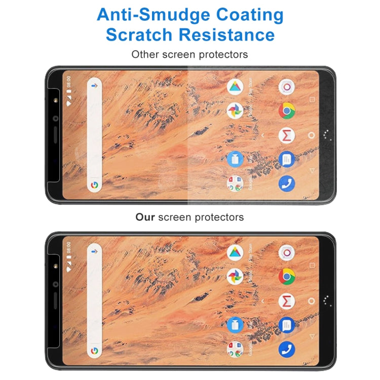 BQ Aquaris X2 / Aquaris X2 Pro 0.26mm厚度 9H 2.5D弧邊鋼化玻璃膜