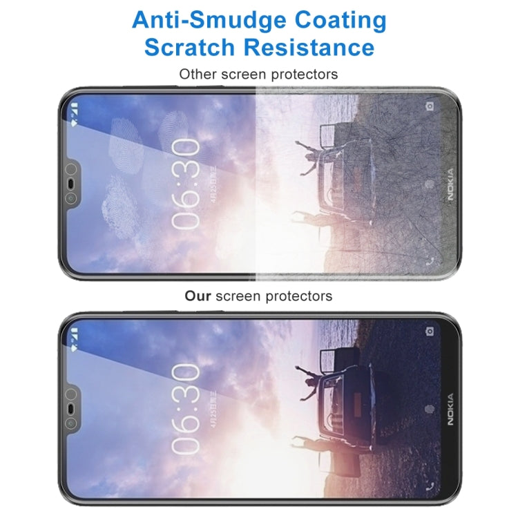 10個裝 X6 0.26mm厚度 9H 2.5D弧邊鋼化玻璃膜