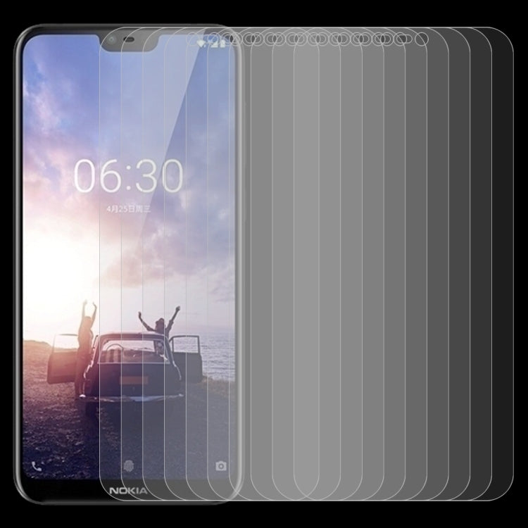 10個裝 X6 0.26mm厚度 9H 2.5D弧邊鋼化玻璃膜