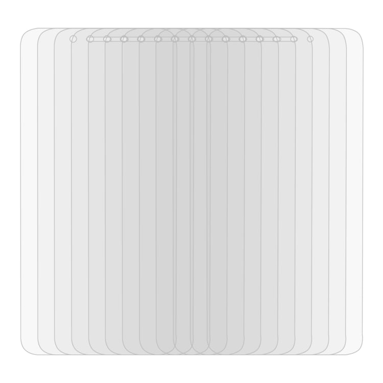 50 PCS 適用於小米 紅米6 0.26mm厚度 9H 2.5D弧邊鋼化玻璃膜