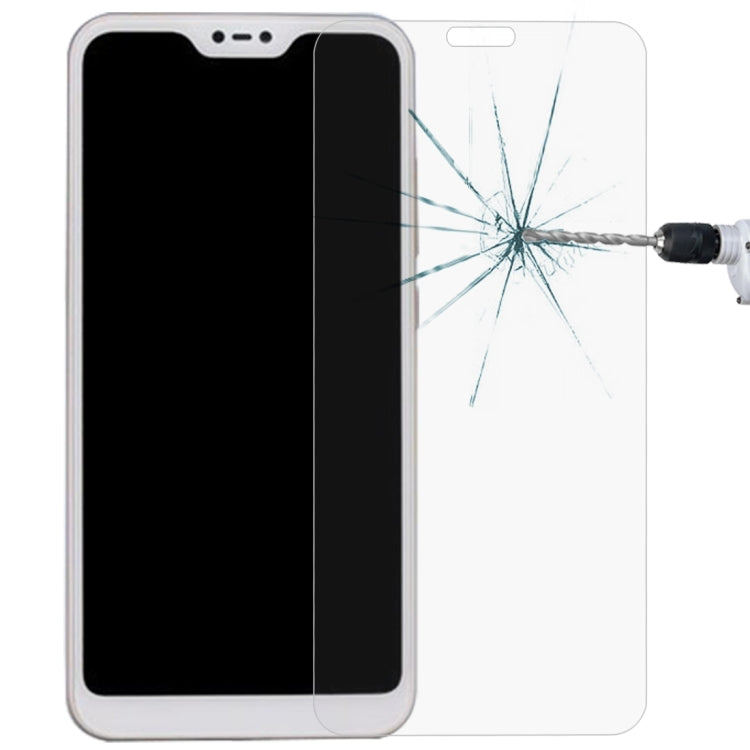 適用於小米 紅米6 Pro/Mi A2 Lite 0.26mm厚度 9H 2.5D弧邊鋼化玻璃膜