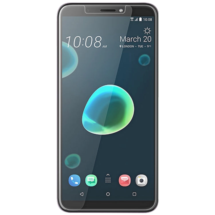 適用於HTC Desire 12+  0.26mm厚度 9H 2.5D弧邊鋼化玻璃保護膜