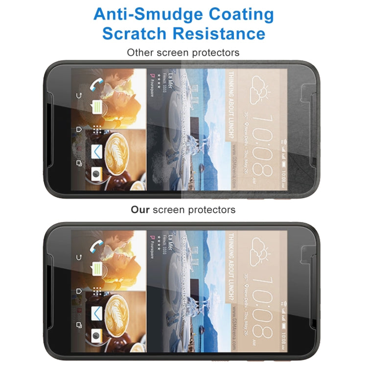 適用於HTC Desire 830 0.26mm厚度 9H 2.5D弧邊鋼化玻璃保護膜