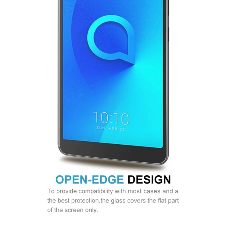 0.26mm 9H 2.5D 鋼化玻璃膜 適用於 Alcatel 3C