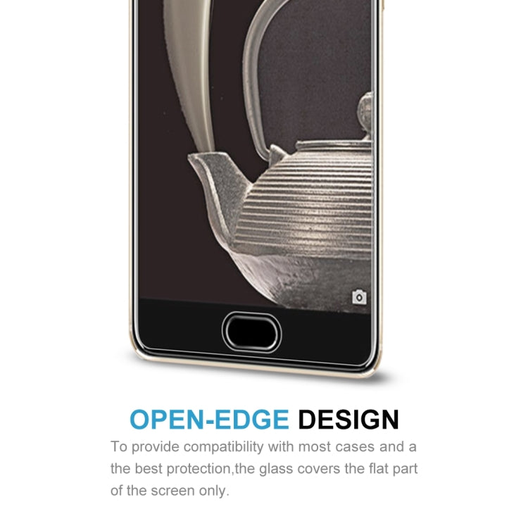 100 PCS 適用於魅族 PRO 7 Plus 0.26mm厚度 9H 2.5D弧邊鋼化玻璃保護膜