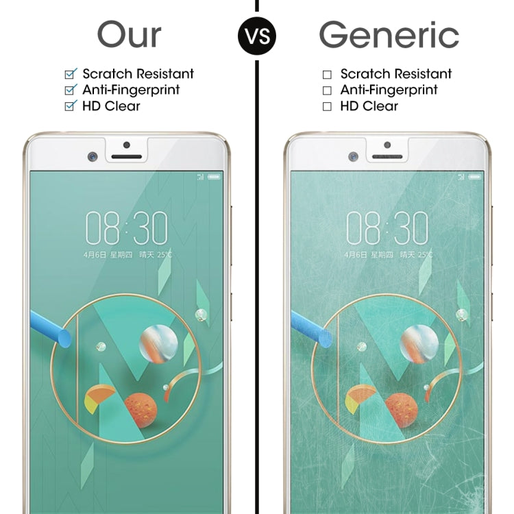 中興 努比亞Z17 mini 0.26mm厚度 9H 2.5D弧邊鋼化玻璃保護膜