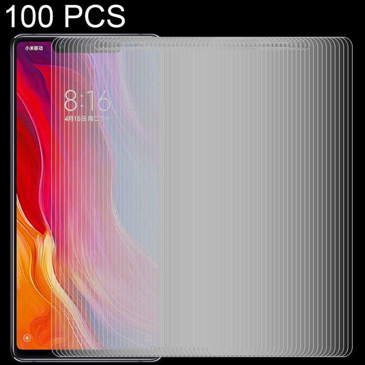 100片裝 適用於小米8 SE 0.26mm厚度 9H 2.5D弧邊鋼化玻璃保護膜