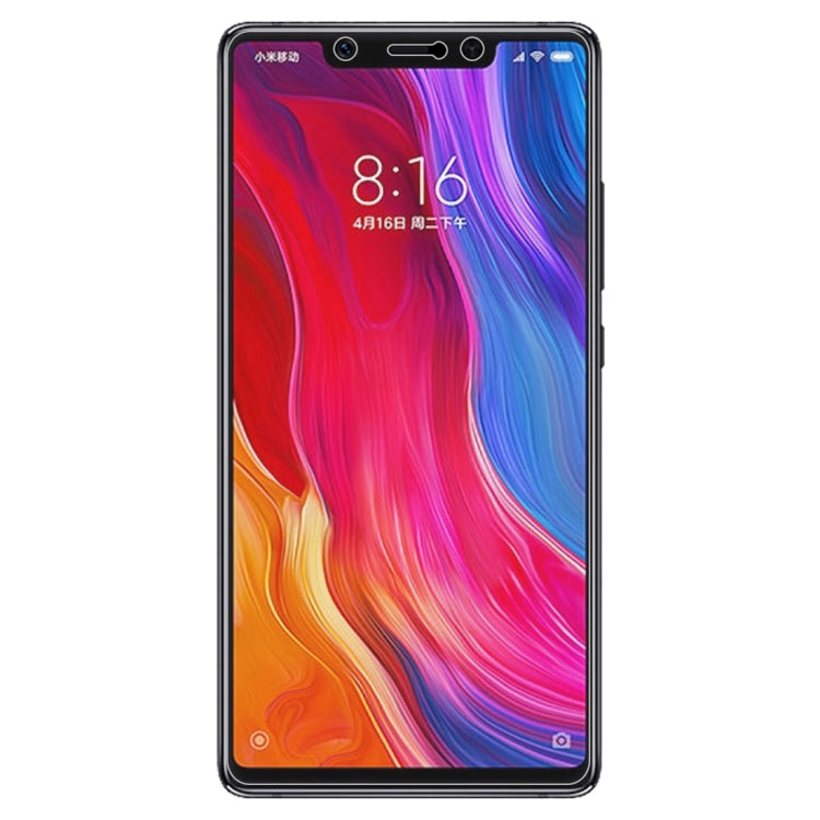 100片裝 適用於小米8 SE 0.26mm厚度 9H 2.5D弧邊鋼化玻璃保護膜