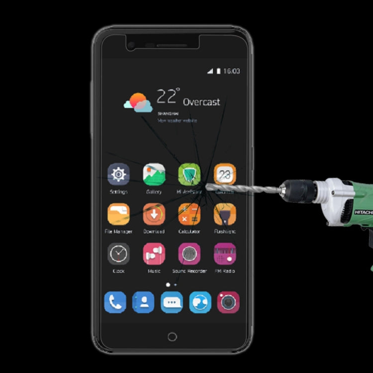 中興 Blade V8 Lite  / V8 Mini 0.26mm厚度 9H表面硬度 非全屏鋼化玻璃保護膜