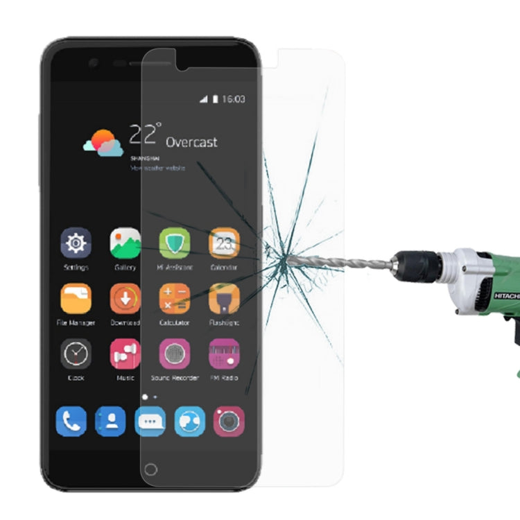 中興 Blade V8 Lite  / V8 Mini 0.26mm厚度 9H表面硬度 非全屏鋼化玻璃保護膜