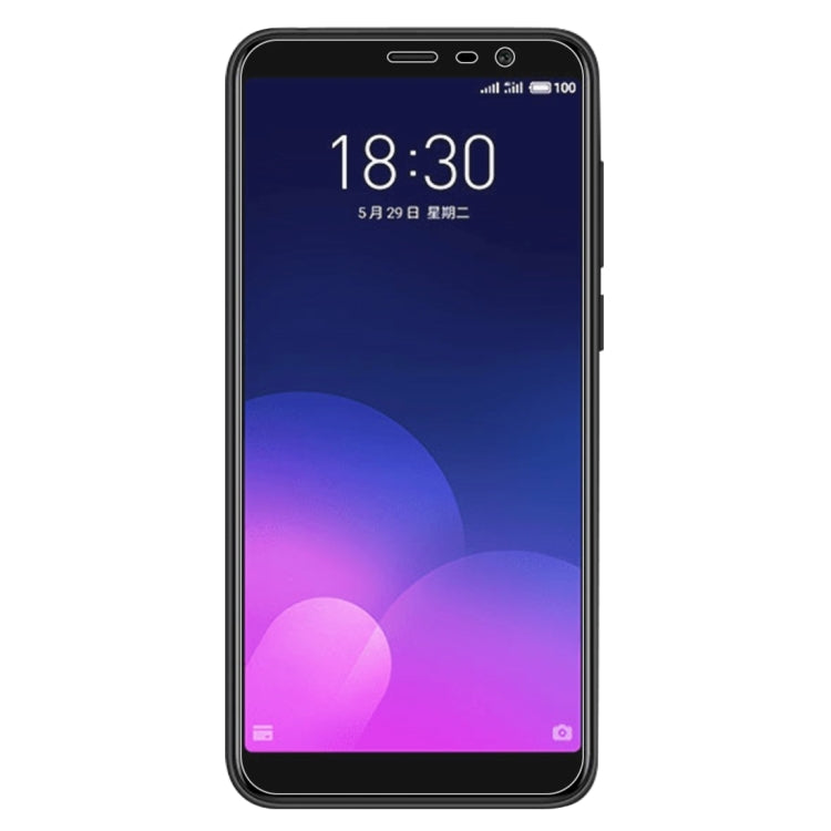 10 PCS 適用於魅族M6T 0.26mm 9H表面硬度 2.5D弧邊全屏鋼化玻璃膜