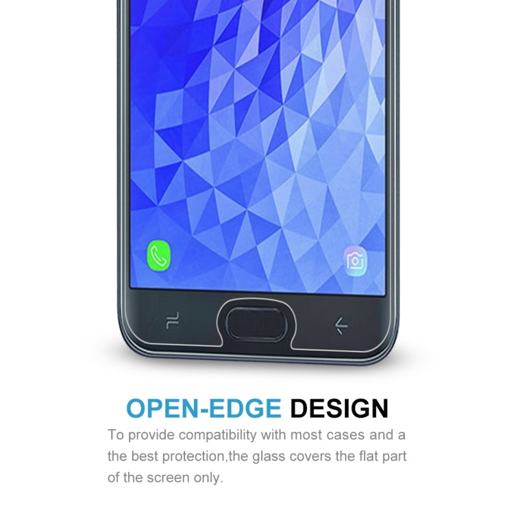 100個裝適用於三星 蓋樂世 J7  9H 2.5D弧邊鋼化玻璃膜