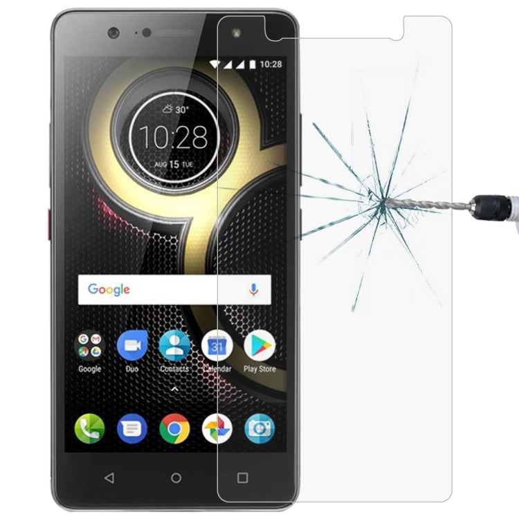 聯想K8 Plus 0.26mm厚度 9H 2.5D弧邊鋼化玻璃保護膜