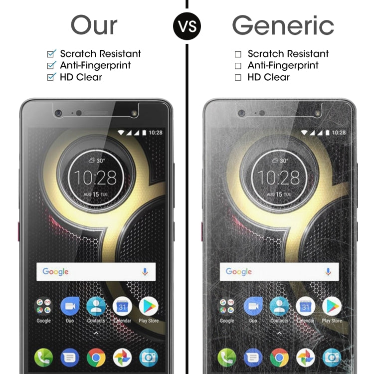 聯想K8 Plus 0.26mm厚度 9H 2.5D弧邊鋼化玻璃保護膜