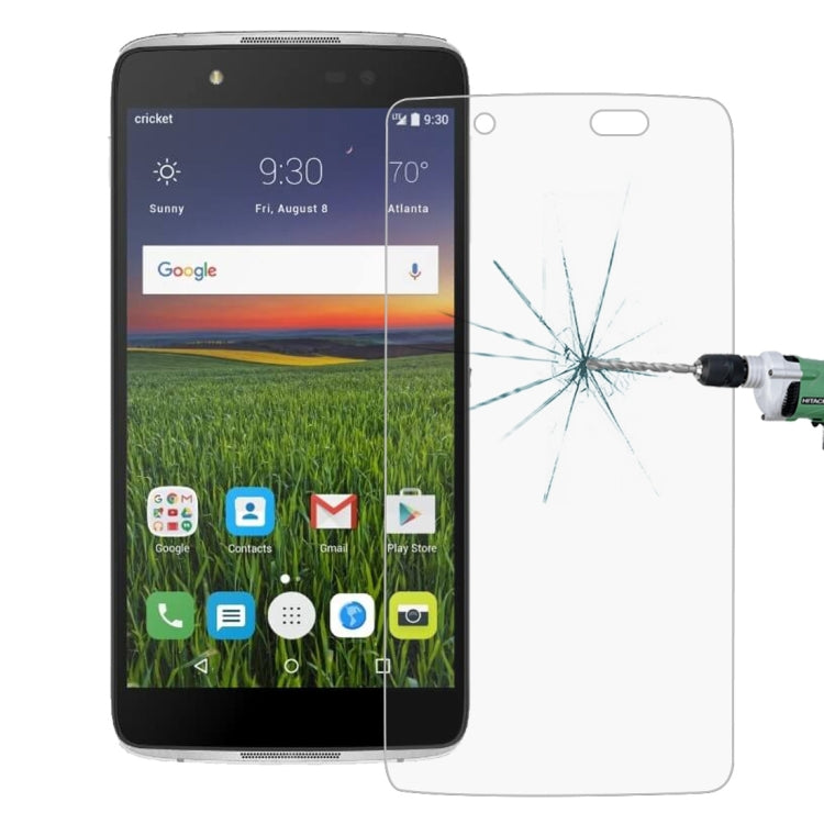 阿爾卡特Idol 4 0.26mm厚度 9H表面硬度 2.5D弧邊 鋼化玻璃保護膜