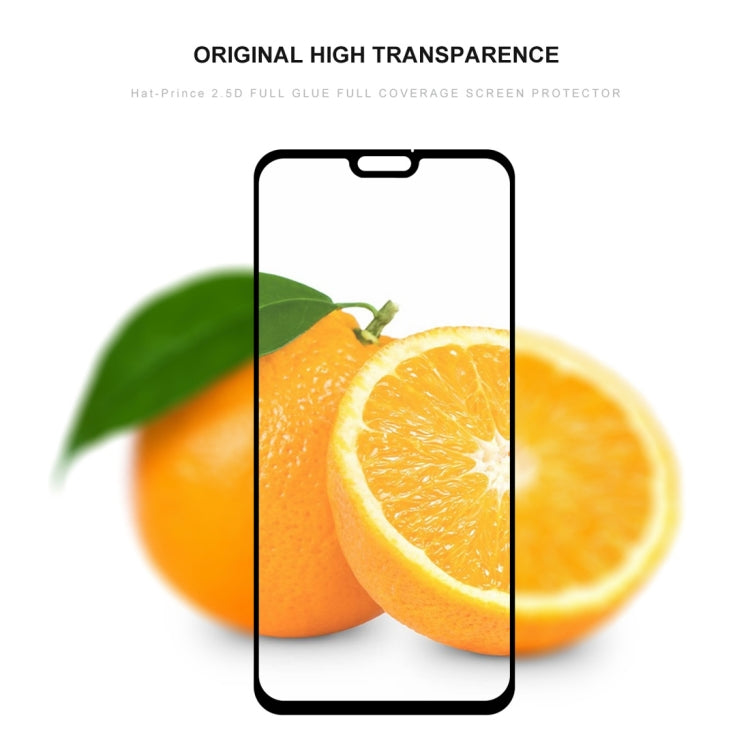 恩凱 草帽王子 適用於華為 榮耀 8X 全膠0.26mm 9H 2.5D全屏鋼化玻璃保護膜