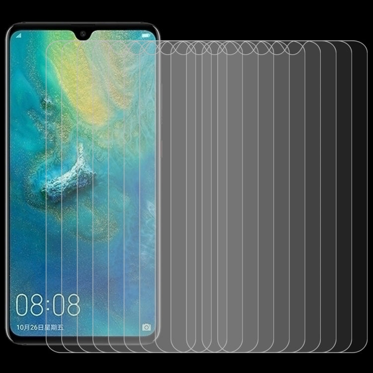 100片裝 適用於華為Mate 20  0.26mm 9H表面硬度 2.5D弧邊鋼化玻璃膜
