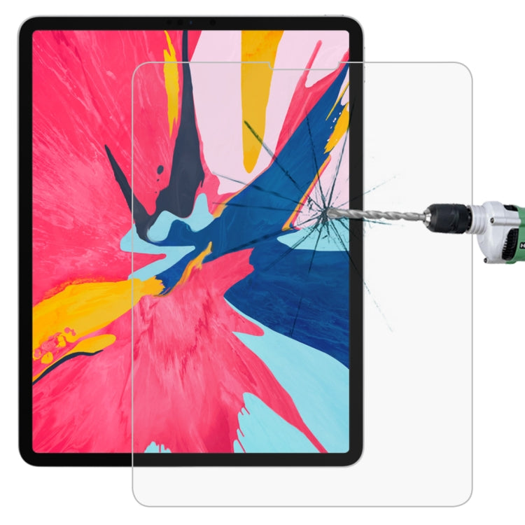 適用於蘋果iPad Pro 12.9 2018/2020/2021/2022 0.26mm9H硬度2.5D弧邊鋼化玻璃膜