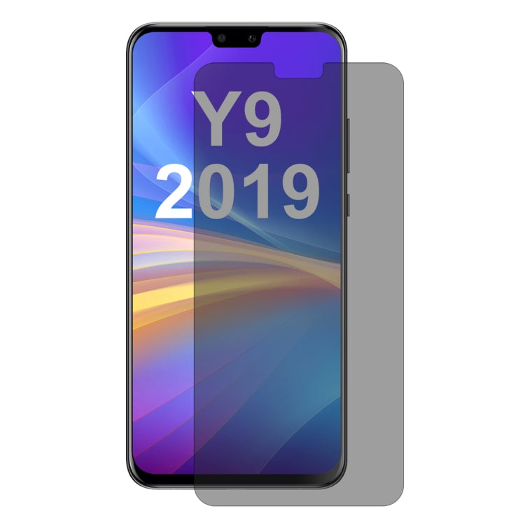 恩凱 草帽王子 適用於華為 Y9  / 暢享9 Plus 0.26mm 9H表面硬度 2.5D弧邊防窺鋼化玻璃膜