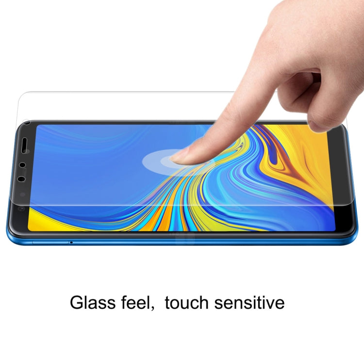 恩凱 草帽王子 適用於三星 Galaxy A7  TPU+TPE+PET材質 0.1mm 3D全屏保護軟膜 水凝膜